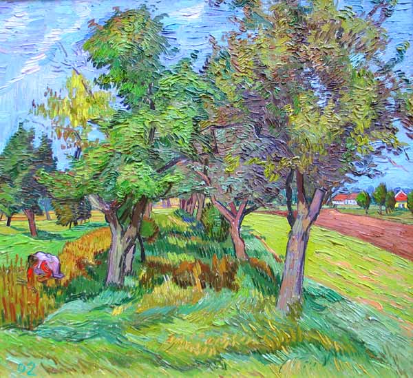 Original oil painting No 355