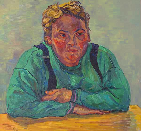 Original oil painting No 371