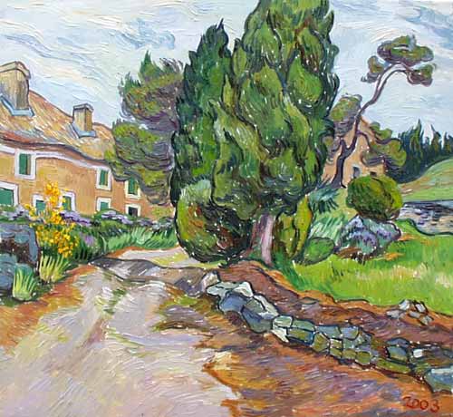 Original oil painting No 375