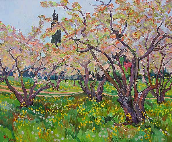 Original oil painting No 377