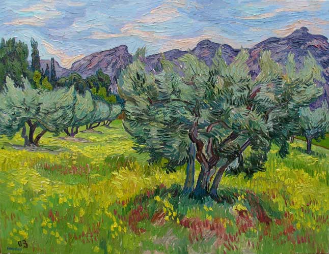 Original oil painting No 379