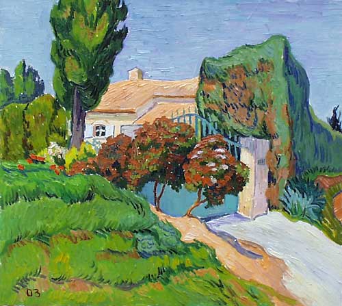 Original oil painting No 382