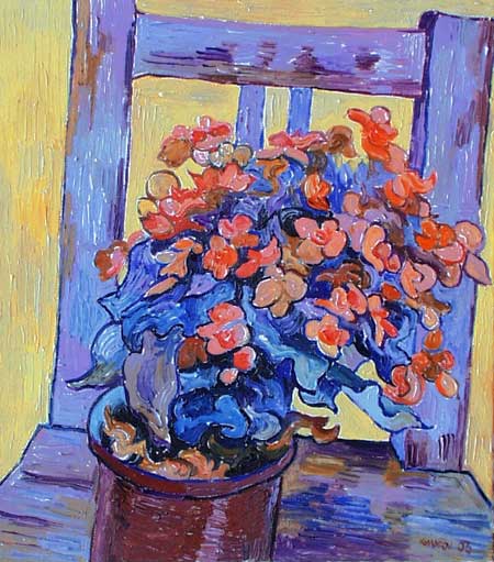 Original oil painting No 398