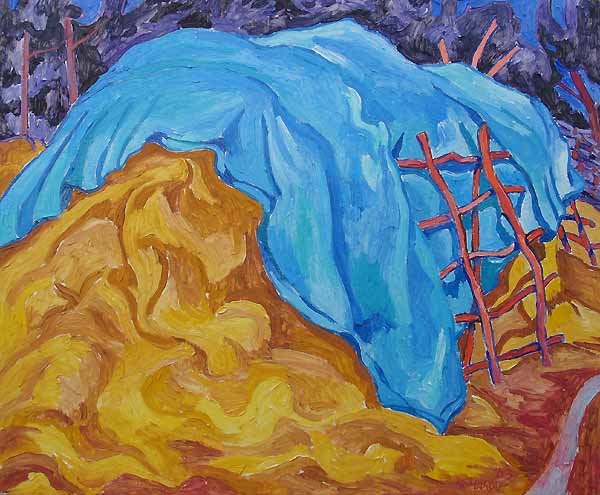 Original oil painting No 418