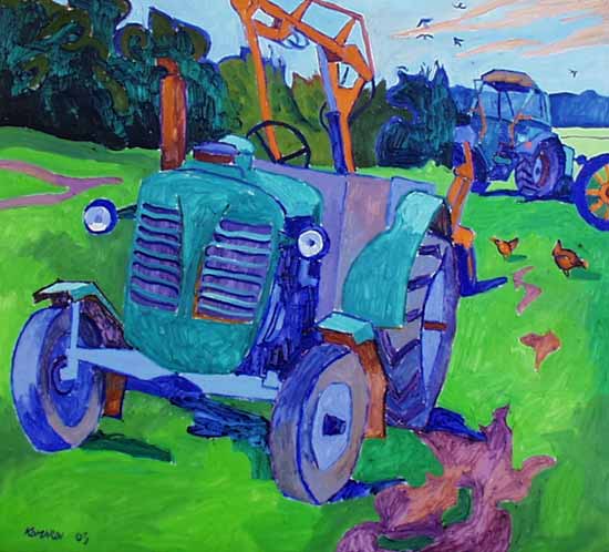 Original oil painting No 419