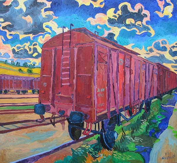 Original oil painting No 421