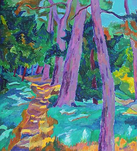 Original oil painting No 422