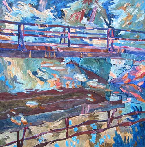 Original oil painting No 483