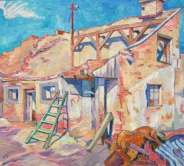 Original oil painting No 486