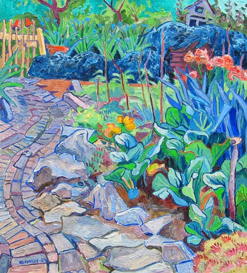 Original oil painting No 487