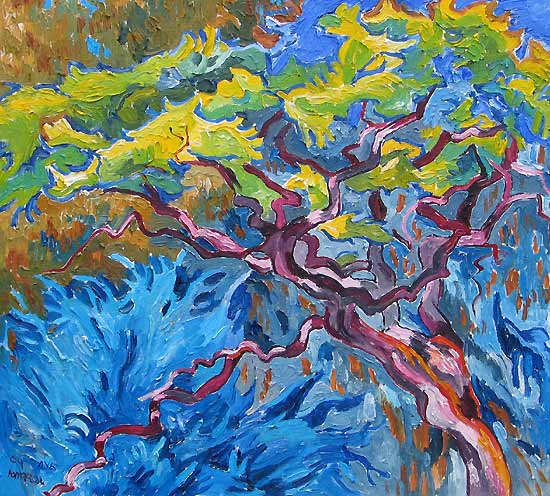 Original oil painting No 523