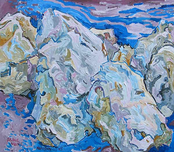 Original oil painting No 542