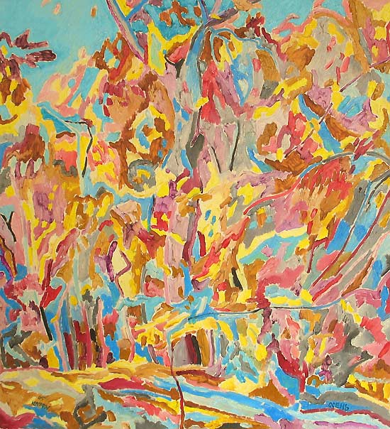 Original oil painting No 573