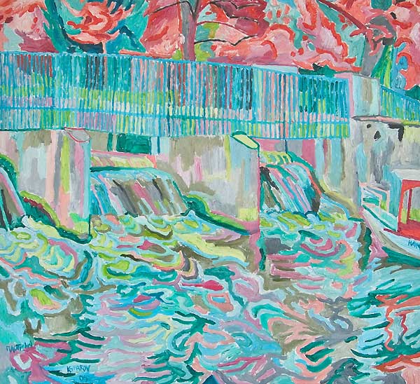 Original oil painting No 578