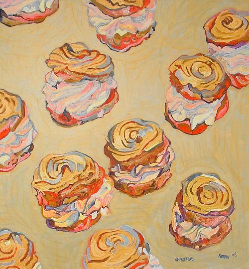 Original oil painting No 596