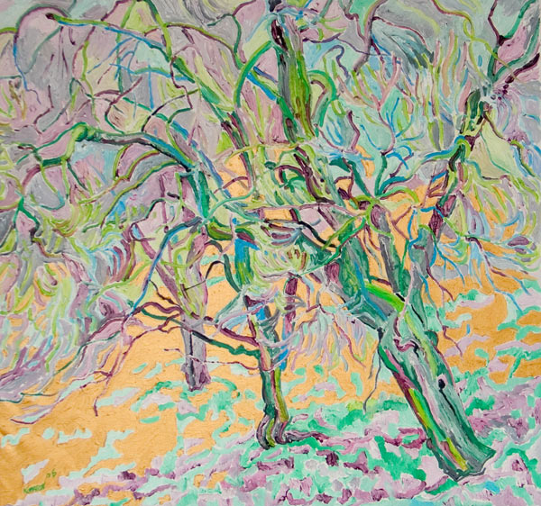 Original oil painting No 606