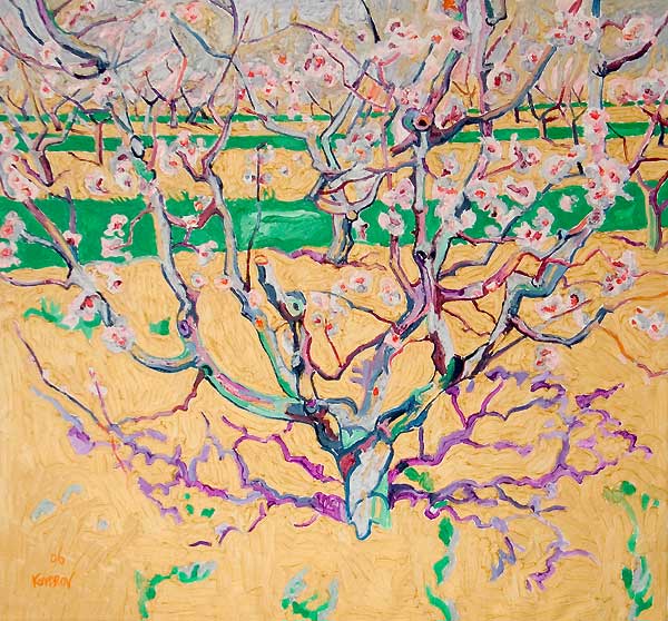 Original oil painting No 610