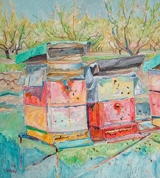 Original oil painting No 612