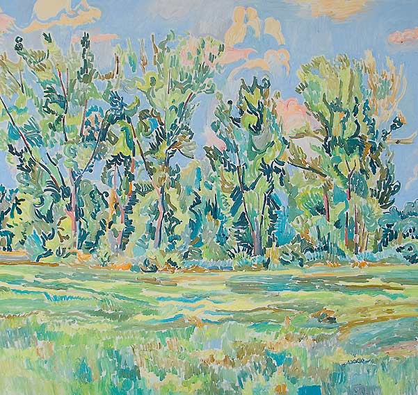 Original oil painting No 636