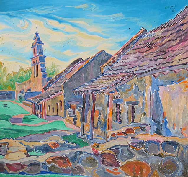 Original oil painting No 672