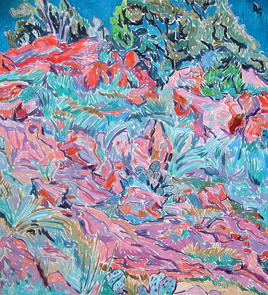 Original oil painting No 673