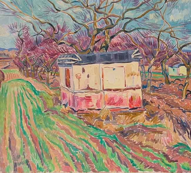 Original oil painting No 732