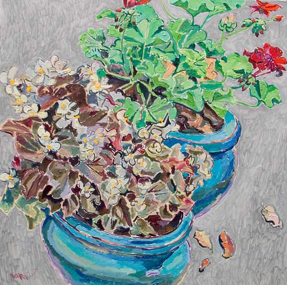 Original oil painting No 738