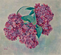 Original oil flower painting no.1002