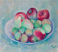 Original oil still life painting no.1023