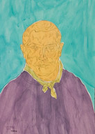 Original self-portrait painting no.10298