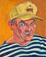 Original self-portrait painting no.10300