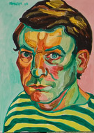 Original self-portrait painting no.10304
