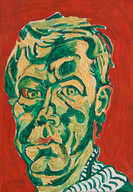 Original self-portrait painting no.10307
