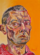 Original self-portrait painting no.10313