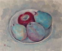 Original oil still life painting no.10320