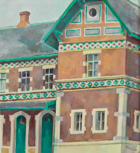 Original oil landscape paintings no.1045