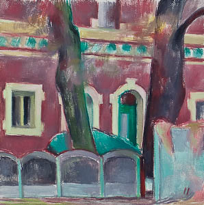 Original oil landscape paintings no.1055