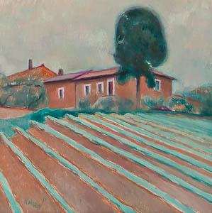 Original oil landscape paintings no.1065