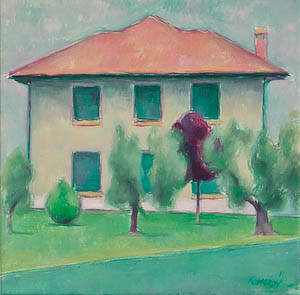 Original oil landscape paintings no.1067