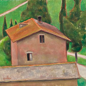 Original oil landscape paintings no.1068