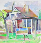 Original oil landscape paintings no.1120