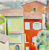 Original oil landscape paintings no.1123