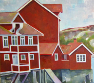 Original oil landscape paintings no.1126