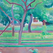 Original oil landscape paintings no.1132