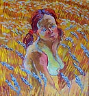 Original portrait painting no.200