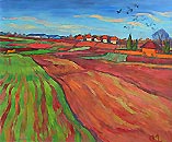 Original oil landscape paintings no.314