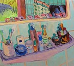 Original oil still life painting no.406