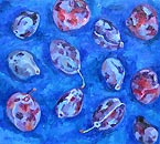 Original oil still life painting no.410