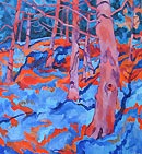 Original oil landscape paintings no.424