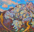 Original oil landscape paintings no.450